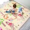 Sorbus Foldable Baby Play Mat, Kids Foam Mats for Floor with Travel Bag - Waterproof Foldable Play Mats (Safari Party)